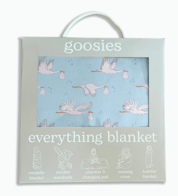 Blue Stork Everything Blanket