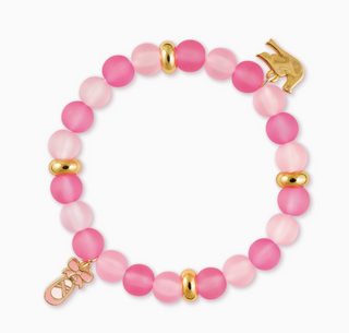 Color Me Happy: Pink Ballet Shoe Bracelet