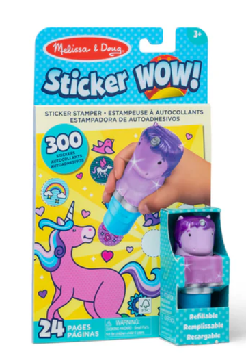 Sticker WOW! Activity Pad Set: Purple Unicorn