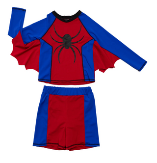 Swim Suit (2 Pc): Super Spider