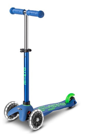 Buy crystal-blue Mini Deluxe LED Scooter