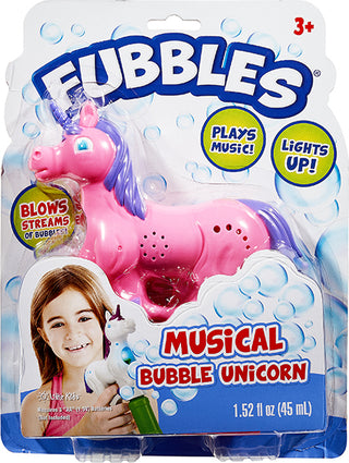 Fubbles Musical Bubble Unicorn