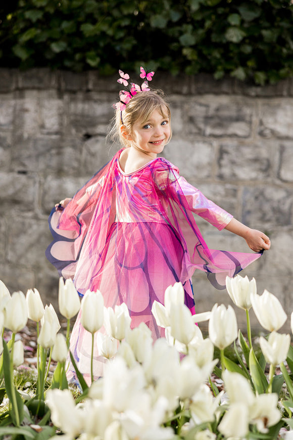 Butterfly Twirl Dress w/ Wings
