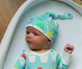 Snowball Bamboo Knotted Hat