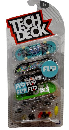 Fingerboard Tech Deck : pack of 4 skateboards