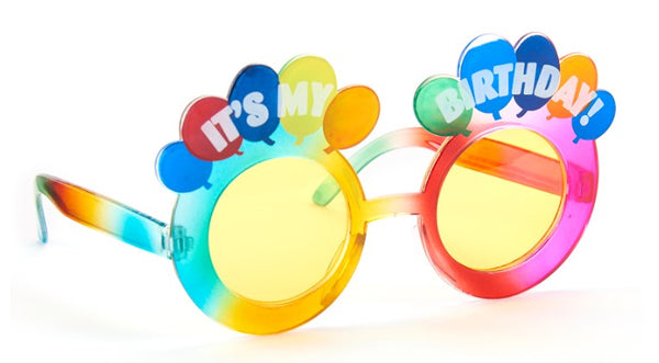 Happy Birthday Novelty Glasses