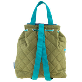Quilted Backpack: Train - 0