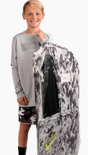 Buy camo-gray Garment Bags: