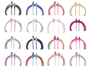 USB-Lightning Cable: 10 ft - Assorted