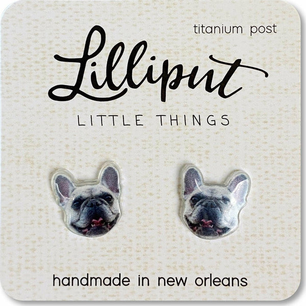 French Bulldog Earrings
