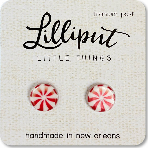 Peppermint Candy Earrings