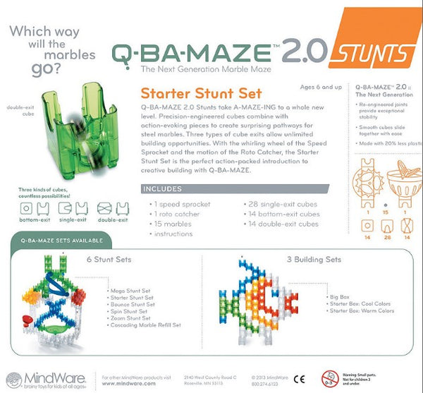 Q-BA-MAZE 2.0: Starter Stunt Set