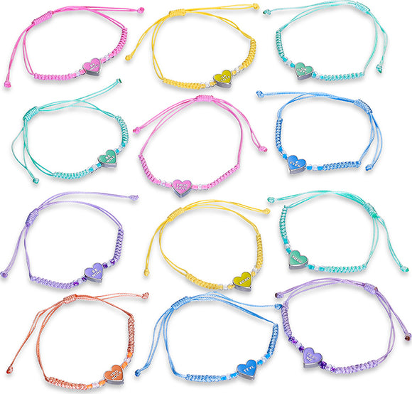 BE MINE coversation hearts bracelets