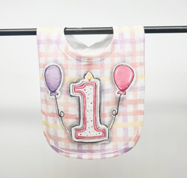 1st Birthday Bib - 0