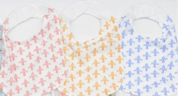Fleur De Lis Bib