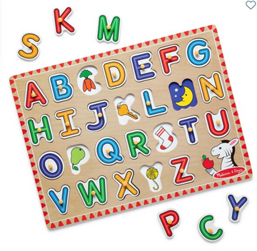 Alphabet Peg Puzzle - 0