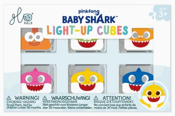 Glo Pals: 6pk Cubes - Baby Shark Gift Set
