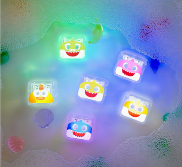 Glo Pals: 6pk Cubes - Baby Shark Gift Set - 0