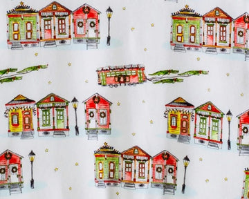 Bayou Wonderland Organic Cotton Zippy Pjs: