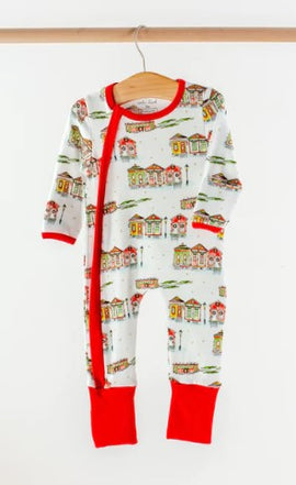 Bayou Wonderland Organic Cotton Zippy Pjs: - 0
