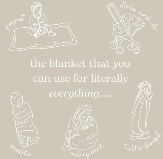 Sno Cones Everything Blanket Bamboo