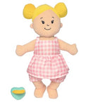 Wee Baby Stella Doll w/ Blonde Buns: Peach 12"