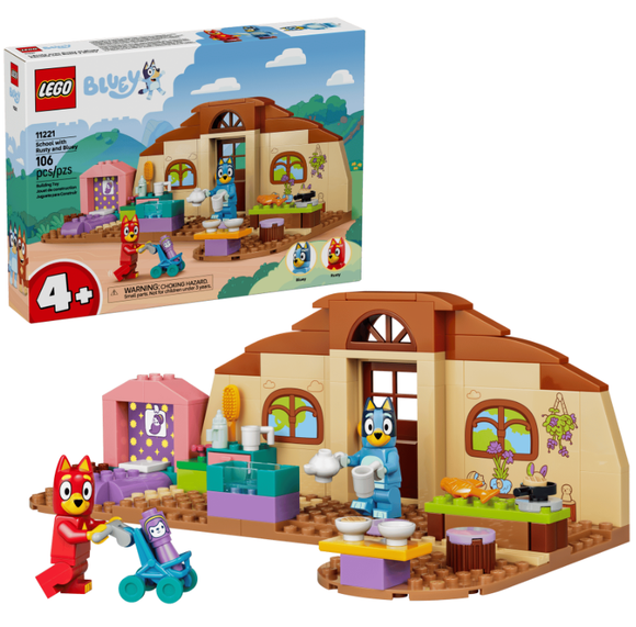 LEGO: Bluey - School with Rusty and Bluey