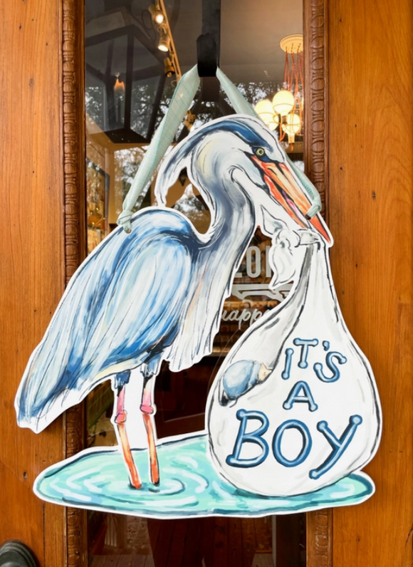 New Baby Door Hanger: LOCAL PICKUP ONLY