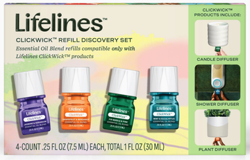 ClickWick™ Refills - 4-pk Discovery Set