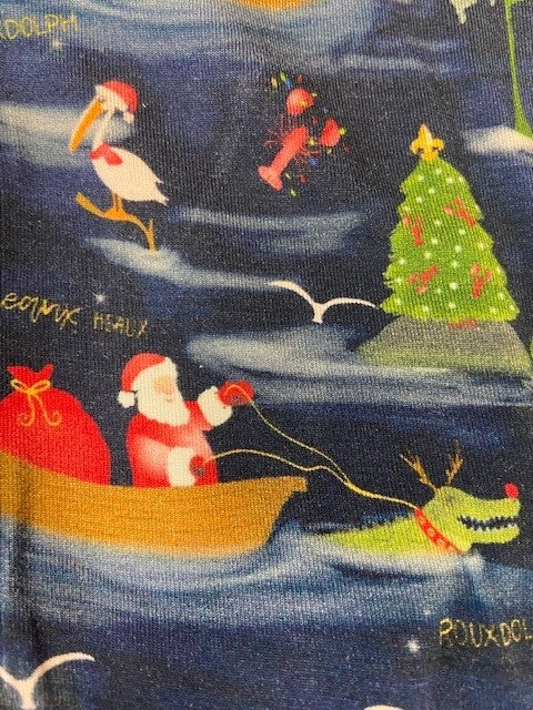 Cajun Christmas Bamboo Zippy: