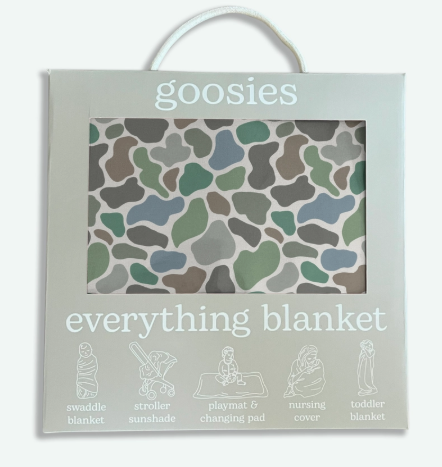 Pebble Camo Bamboo Everything Blanket