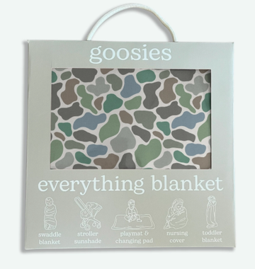 Pebble Camo Bamboo Everything Blanket