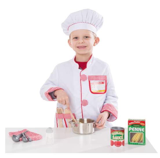Chef Role Play Costume Set