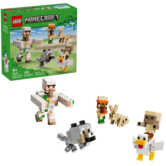 LEGO: Minecraft - Chicken Jockey Desert Attack