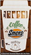 Coffee Scented Pens: 6 pk-1