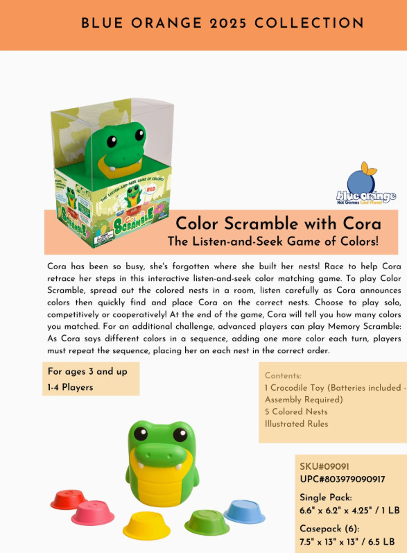 Color Scramble with Cora