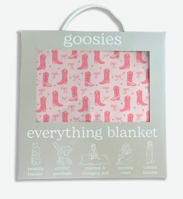 Cowgirl Boots & Bows Everything Blanket