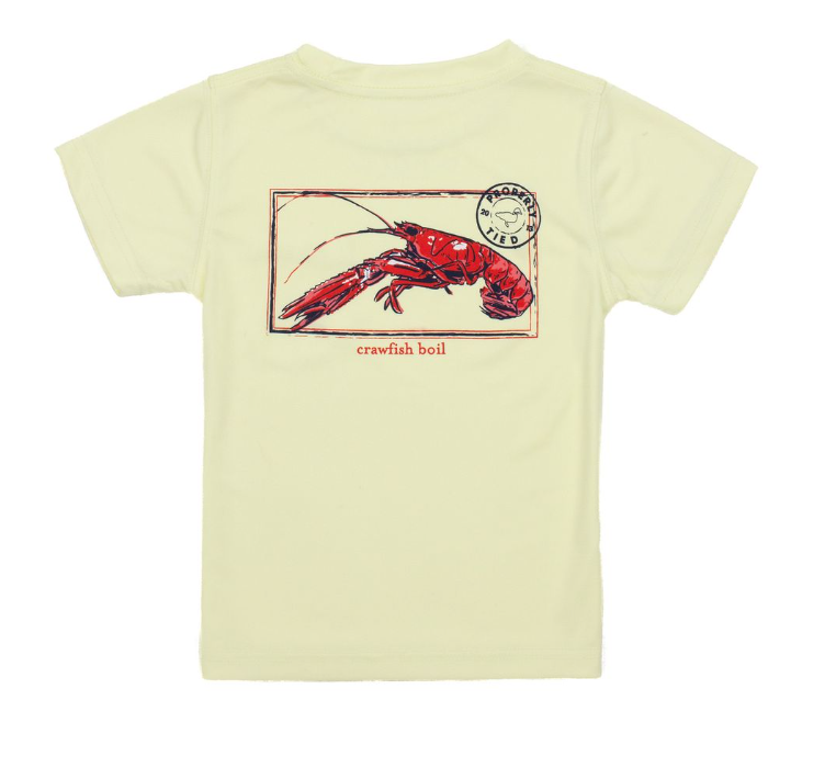 Crawfish Season SS Performance Tee:
