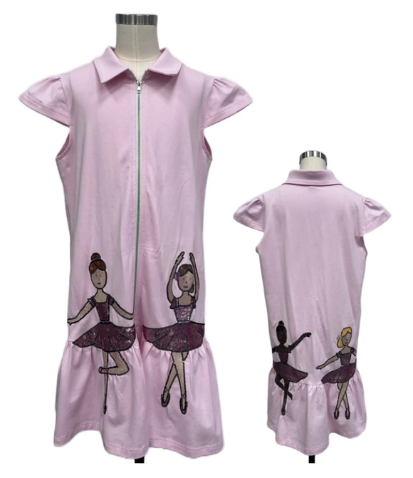 Dance Cover-Up: Sequin Ballerina