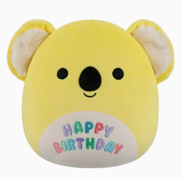 SQM 8" Donny the Yellow Koala HBD