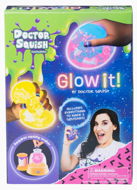 Doctor Squish Squishy Pack Refill: Glow-It Edition