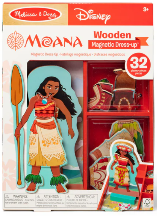 moana dress up Disney Magnetic Dress Up Moana