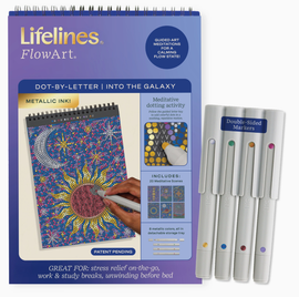 Flowart: Dot-By-Letter - Into the Galaxy