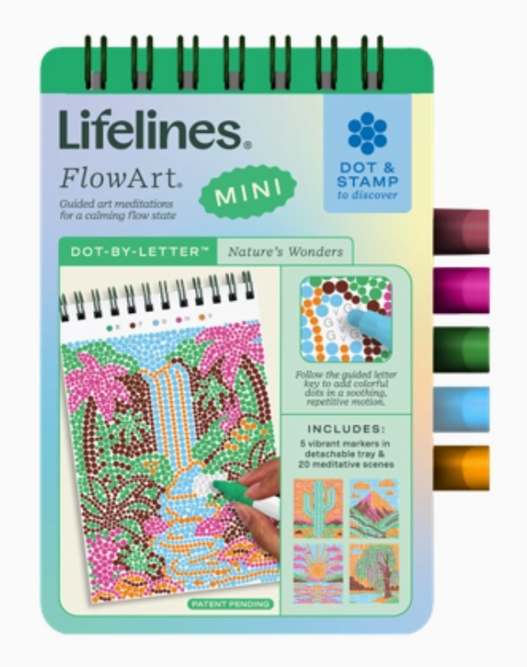 Flowart Mini: Dot-By-Letter - Nature's Wonders