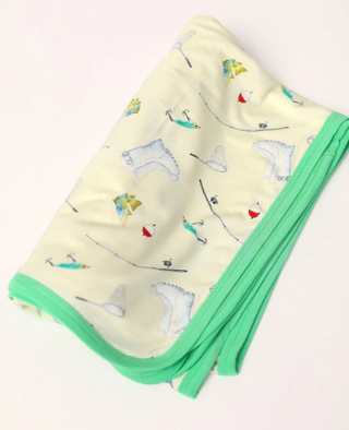 Fishing Bamboo Swaddle Blanket