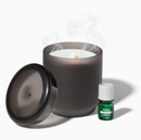 Lifelines Flameless Candle Diffuser Frosted Glass (Charcoal)-1