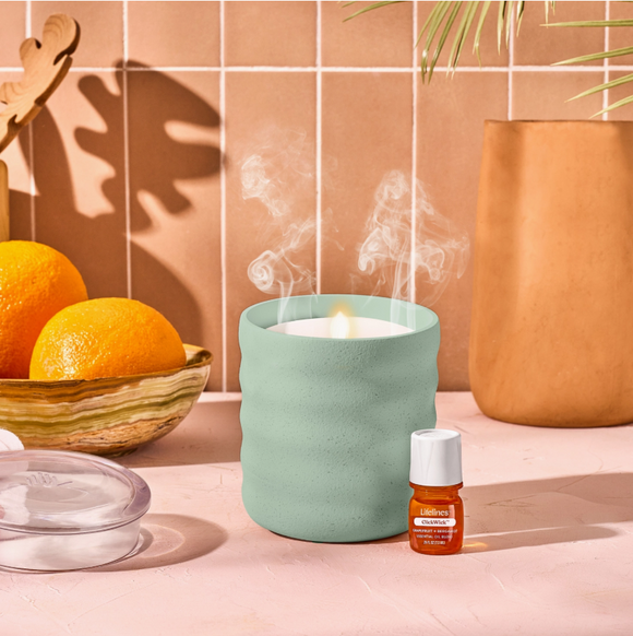 Lifelines Flameless Candle Diffuser Bubble (Green)