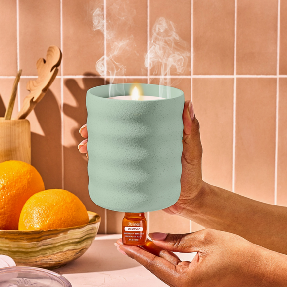 Lifelines Flameless Candle Diffuser Bubble (Green)