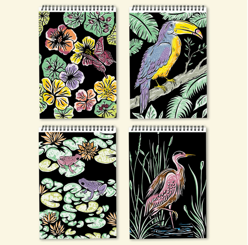 Flowart Hidden Patterns Animals