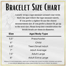 Patriotic Gold Barrel Heishi Bracelet-2